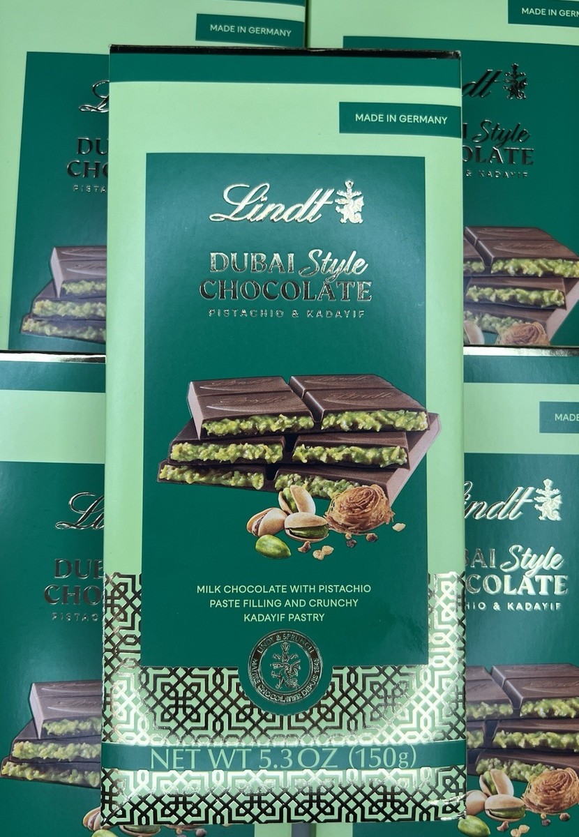 Lindt DUBAI Style 🍫 Chocolate 🍫 Pistachio & Kadayif (150g