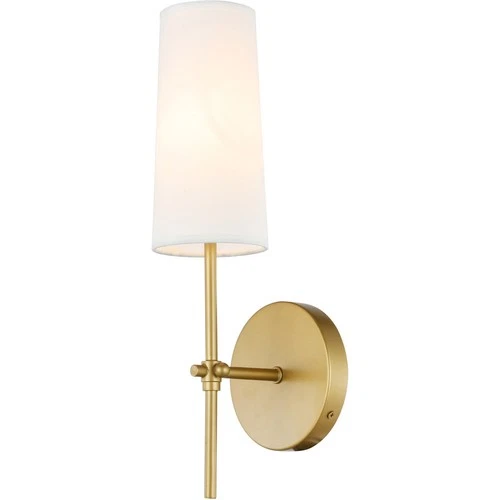 Living District LD6004W5BR Mel 1 Light 5 inch Brass Wall sconce Wall Light - Picture 6 of 10