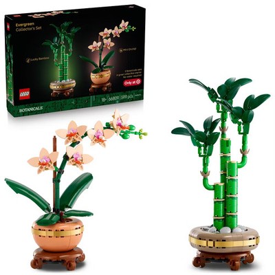 LEGO Botanicals Evergreen Collector Set for Gifting and Home Decor