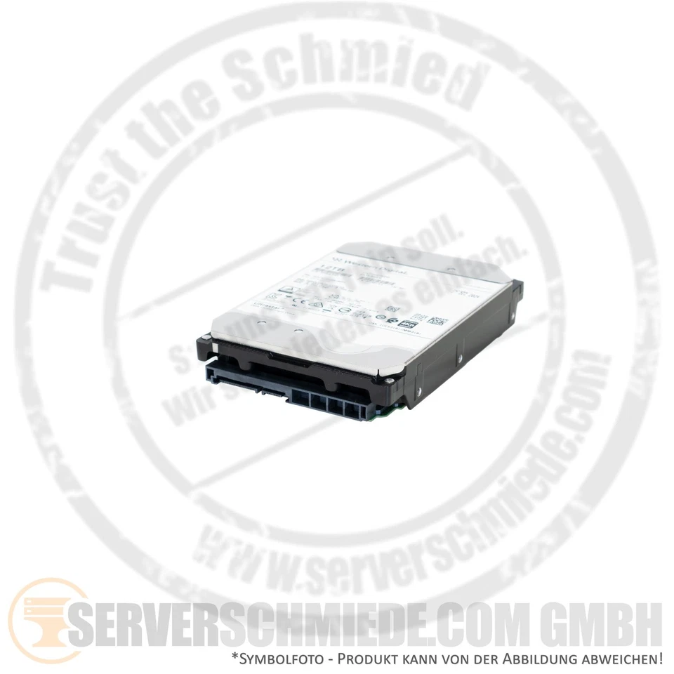 12TB 7,2k 3,5" LFF WD He12 6G SATA-3 Raid 24/7 HDD Festplatte +zero hours+ - Bild 2 von 4