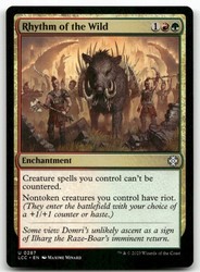 Rhythm of the Wild #287 Uncommon Commander: The Lost Caverns of Ixalan MTG