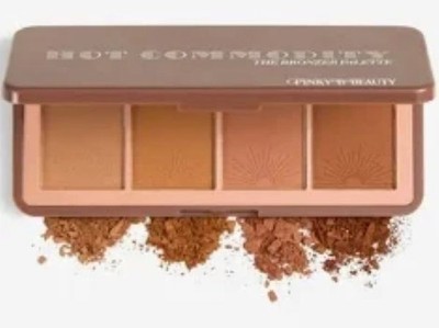 Pinky B Cosmetics Hot Commodity Bronzer Palette Full Size NEW Vegan 14g