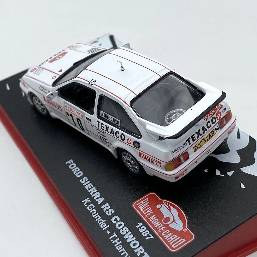 Modellino Auto Atlas Ex Magazine 1/43 Ford Sierra RS Cosworth Rally Montecarl... - Immagine 2 di 4