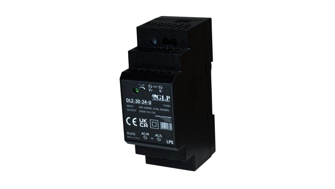 5902135153390 DL2-30-24-U Zasilacz DIN 24V 1.5A 36W GLP Global Leader Power