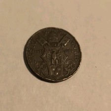 Pius Xi Vatican 10 Centesimi Lira Jubilee 1933 1934