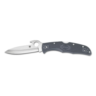 Spyderco Endura 4 Wave Lockback Folding Knife 3.75'' VG10 Steel Blade FRN Handle