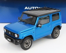 AUTOart 1/18 Suzuki Jimny JB64 LHD 2018 Blue 78502