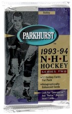 NHL 1993-94 Parkhurst Hockey Series 2 Trading Card HOBBY Pack [12 Cards]