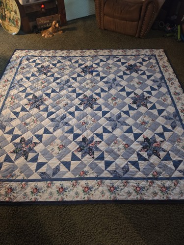 Patchwork Quilt And 2 Shams 83.5x89.5