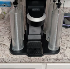 Bev by Black + Decker Cocktail Maker Machine + 5 Glass Bottles Bartesian Comp.