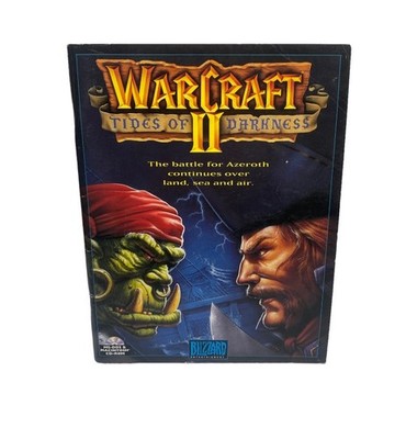 Warcraft II Tides of Darkness PC Game Manual ONLY Blizzard Entertainment 1995