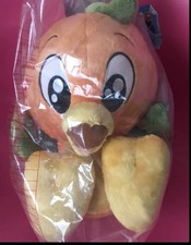 Orange Bird 11" Big Feet Plush: Disney Parks Medium Scented Doll NEW