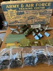 1950's Marx Army & Air Force Training Center #4168 Playset w/Box