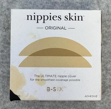 Nippies Skin Adhesive Nipple Covers Silicone S/M A-C Cups B-SIX Reusable Conceal