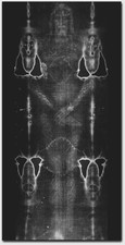 Nuova Sacra Sindone di Torino Extra Large 24"x 48" Stampa (Originariamente Spedita dal Regno Unito)