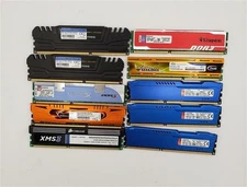 [Lot of 10] Various Brands 4GB DDR3 Gaming RAM
