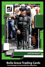 2023 Panini Donruss Racing Justin Haley #62 Kaulig Racing Lime Green