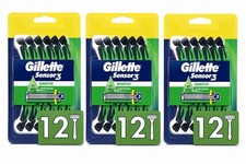 (3 PACK) Gillette Sensor3 Sensitive Mens Disp...