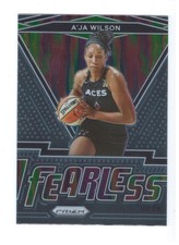 2021 Panini Prizm Fearless A'Ja Wilson #4 Aces FREE SHIPPING!!