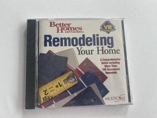 Better Homes Remodeling Your Home PC CD ROM Software Brand New