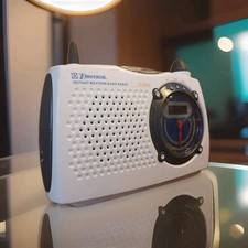 Nice Retro Emerson RP6248 Weather Radio/Great Condition,Clean  Working