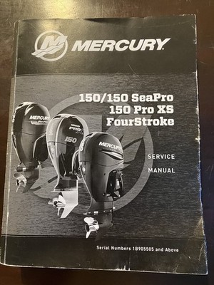 Mercury Outboard Service Manual 150 HP, SeaPro, Pro XS 3.0L 90-8M0109955