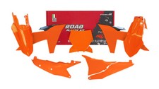 RTECH Set Plastic Orange Black KTM Xcf 350 2023-2024
