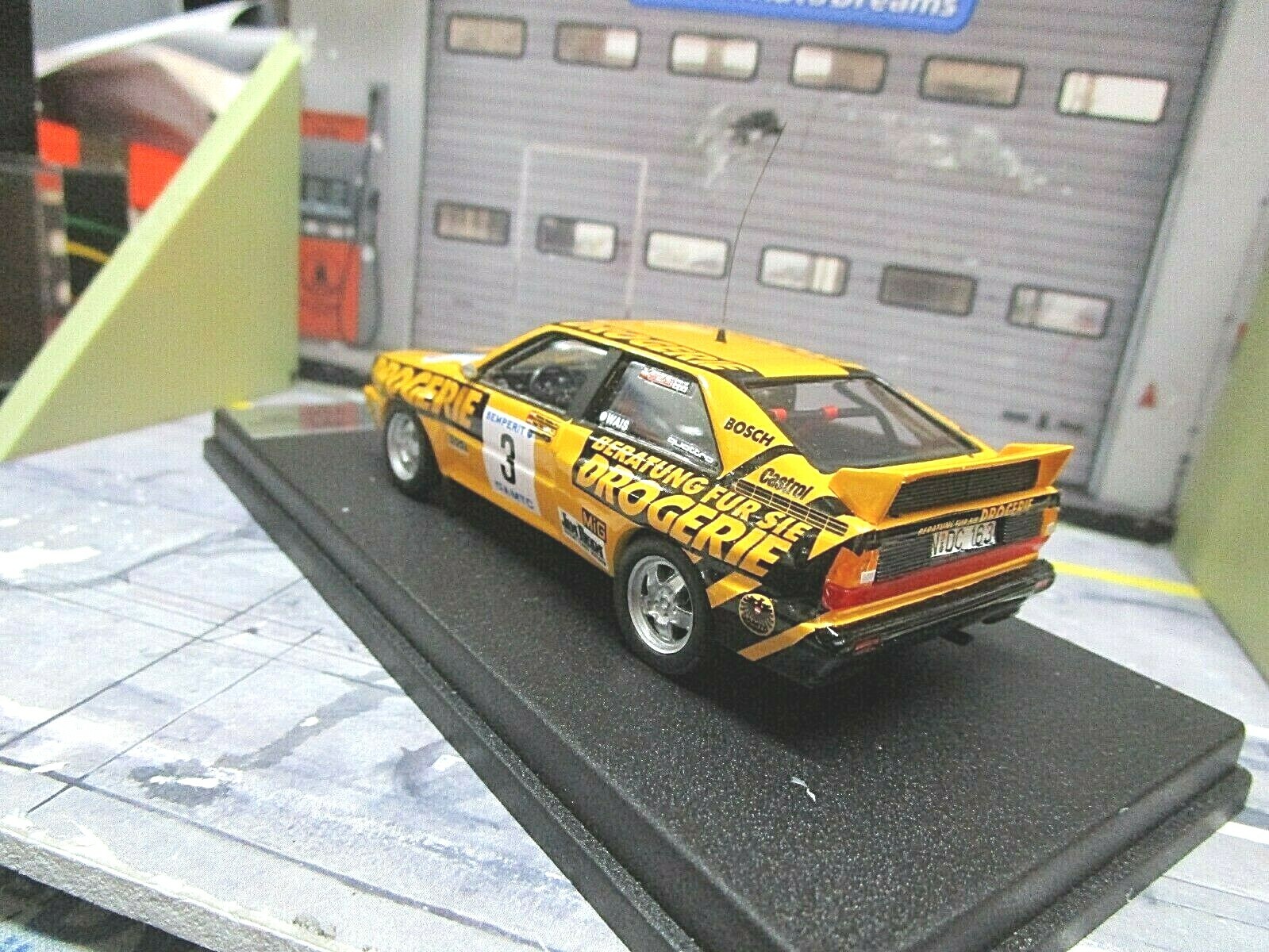 AUDI Quattro Rallye Semperit AT 1983 3 Wiedner Drogerie Trofeu Scala43 143 