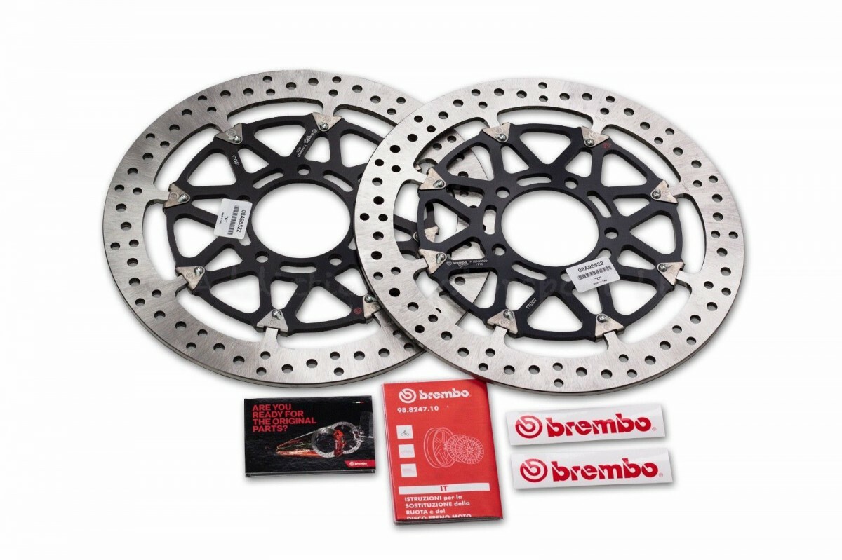 けーーー 2x Brembo T-Drive 320mm Front Brake Discs for Kawasaki ZX