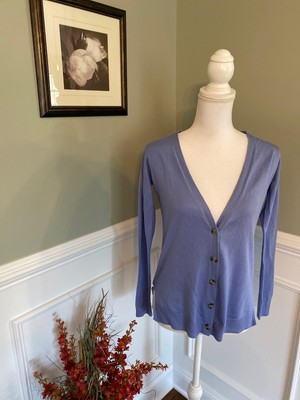 periwinkle cardigan sweater