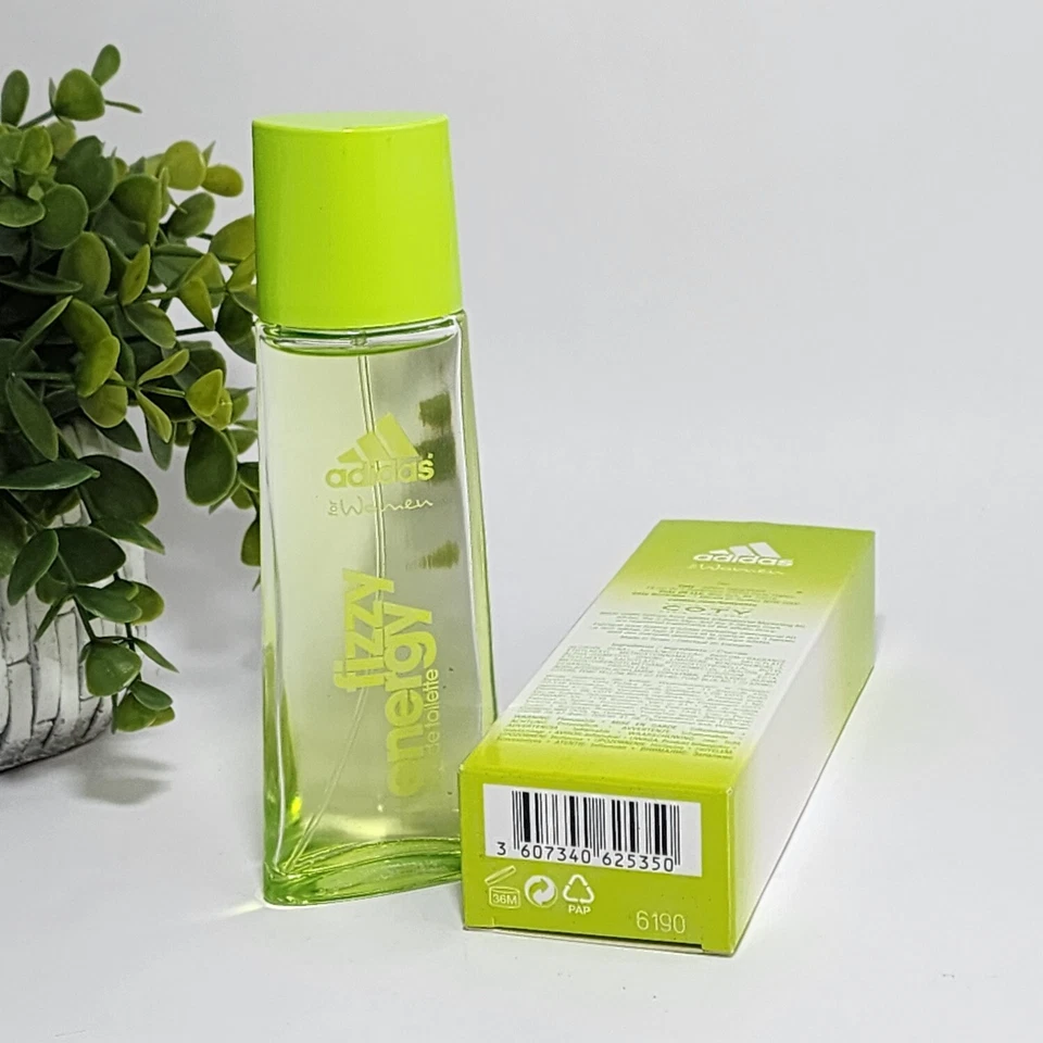 Adidas Fizzy Energy Eau De Toilette Spray Perfume para Mujer 1.7 fl oz / 50 ml Foto 3 de 3