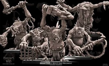 Swamp Trolls Battle Ready kit - Avatars of War Greenskin Orcs Goblins Proxy Gitz