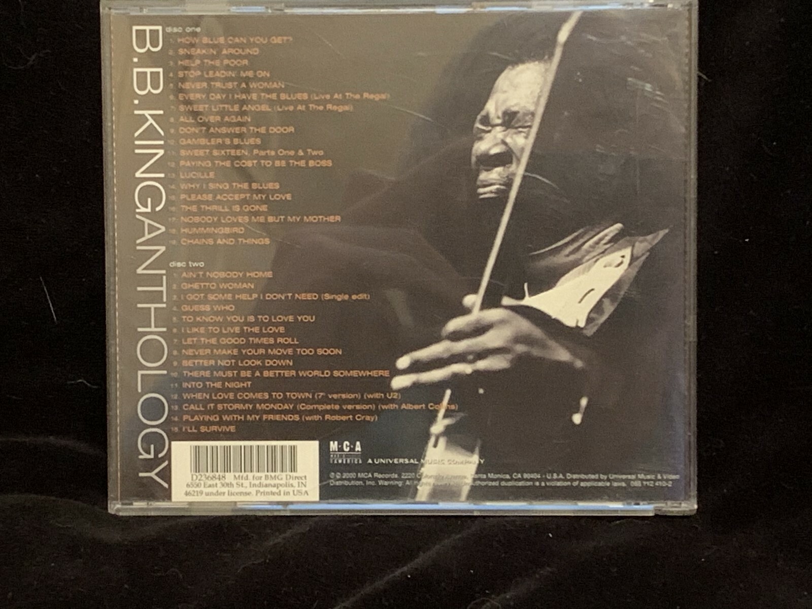 B. B. KING - Anthology 1962-1998 - MCA 2CD 2000