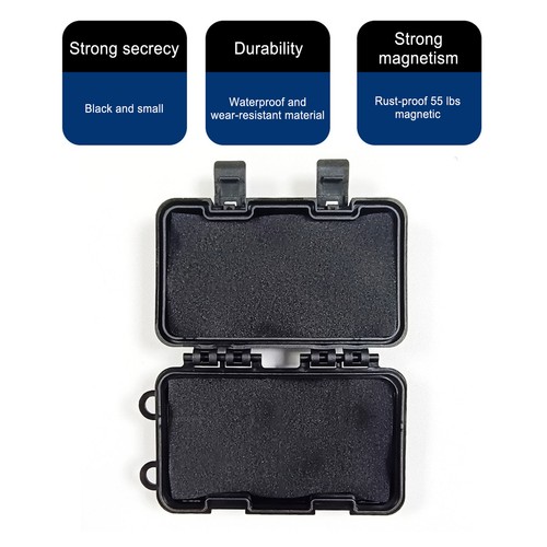 Magnetic Key Box for Under Car Waterproof Key Hider Key Holder Under Car Box - Picture 5 of 12