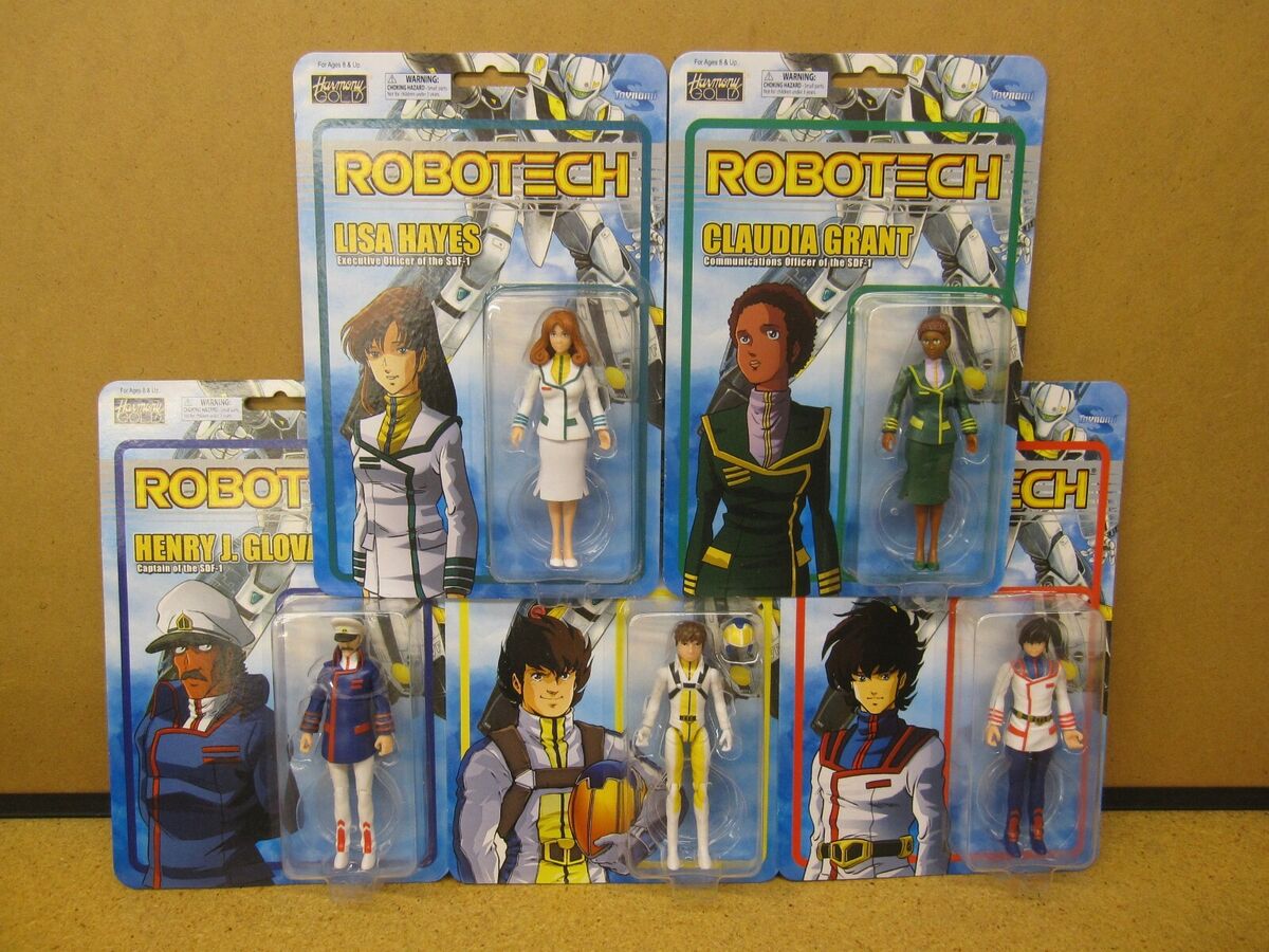 Robotech Macross Series 2 Action Figures - New MIP Toynami Robotech Macross Series 2 Action Figures - New MIP Toynami