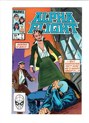 Alpha Flight #7 Near Mint (9.4) 1984 Marvel: Warehouse Find! See List!