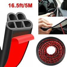 For Toyota 5M Car Door Trunk Seal Strip L Shape Rubber Weather Strip Edge