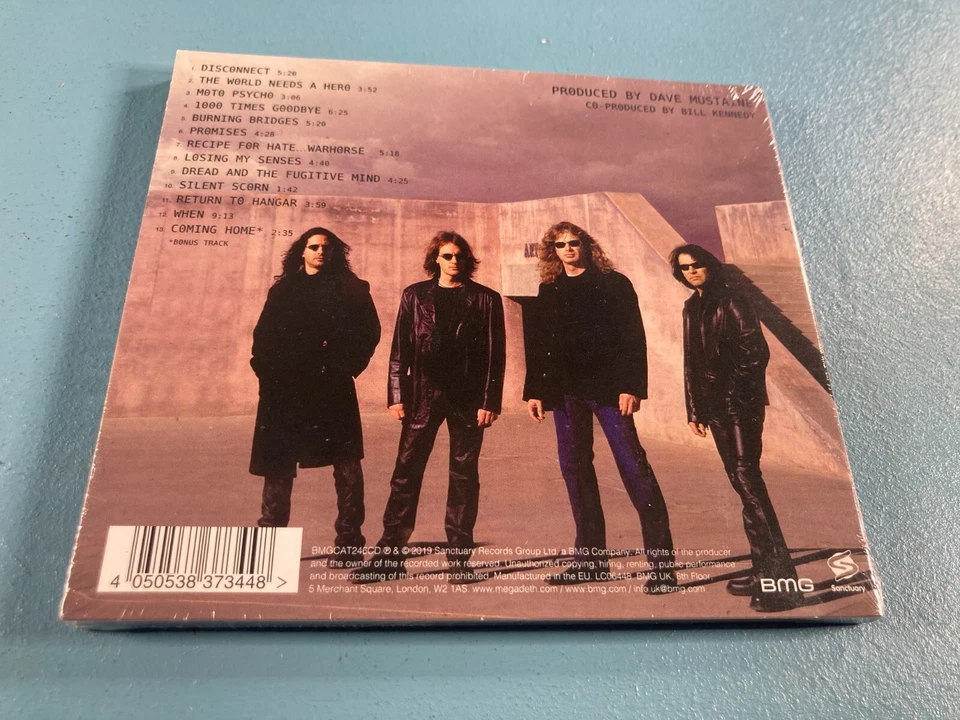 Megadeth – The World Needs A Hero - Musik CD Album - Bild 2 von 2