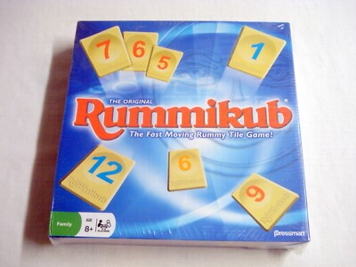 Rummikub Game New In Box Pressman 1997 #0400FR Rummy Tile Game