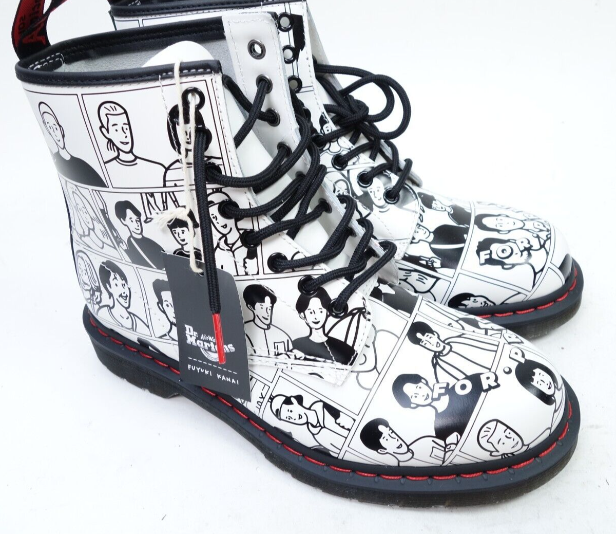 Dr. Marten 8 Eye Boots New Men\'s Size 9 New Without Box Dr. Martens 1460 8-Eye Combat Boots White | Mercari main image 4