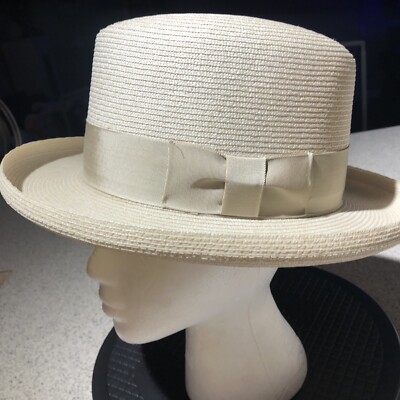 Men's Milan Weave Hat Imported Braid Straw