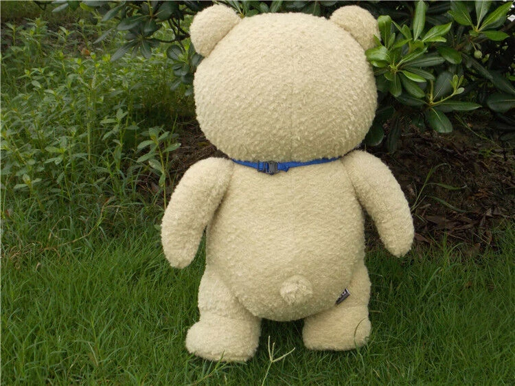Muñeca de peluche TED The Bear de la película de 18" con corbata azul juguete animal suave regalo para niños Foto 4 de 4