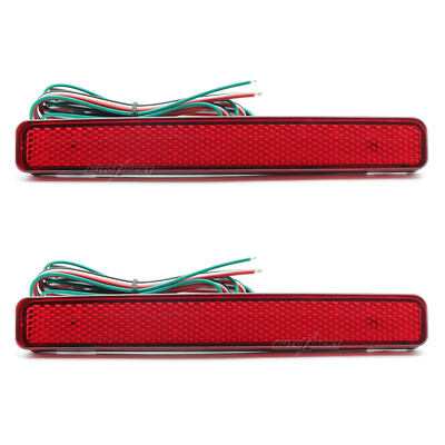 LED 12V Rückleuchte Stoßstangen Reflektor Rückstrahler LINKS RECHTS Für VW T5 DE