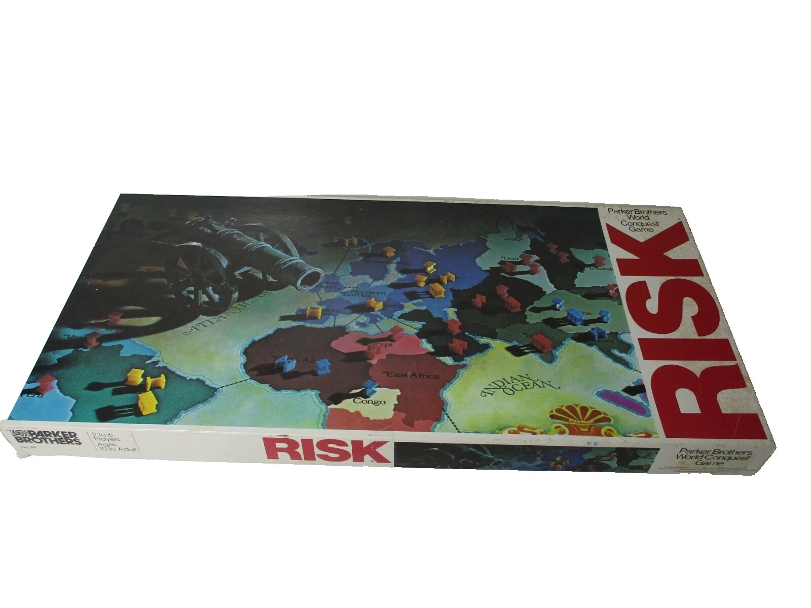 Tablero 1980 Vintage Parker Brothers fabricación Juegos de mesa y tradicionales