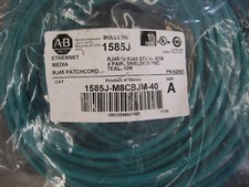 ALLEN BRADLEY 40 METER ETHERNET CABLE 1585J-M8CBJM-40