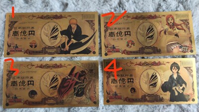 Bleach Golden Card Karte Manga Geburtstagsgeschenk Adventskalender Weihnachten