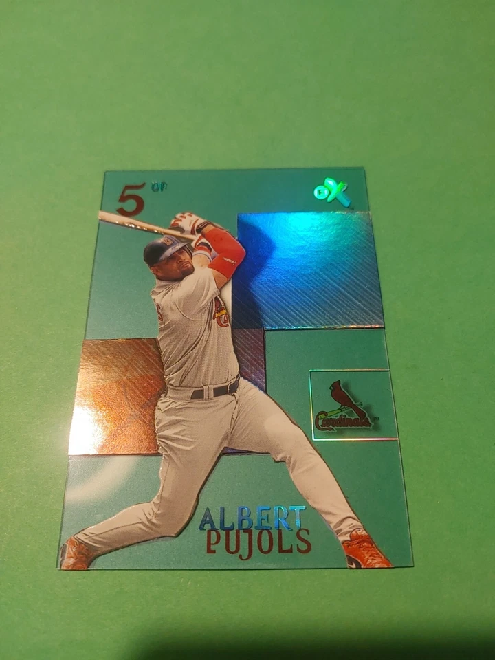 2003 Ex Albert Pujols Essential Credential Now Rare Missing Serial Numbers 700!! - Image 2 of 4