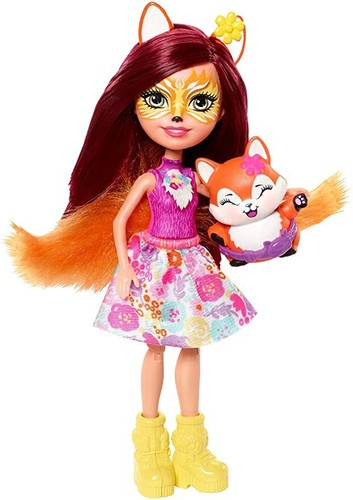MATTEL ENCHANTIMALS PLAY SET PLAYGROUND ADVENTURE FRH45 FELICITY FOX E FLICK - Imagen 4 de 6