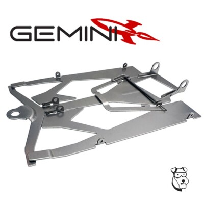 #216 1/24 GEMINI Flexy Slot Car Racing Chassis - 4  WB Stainless - Mid America