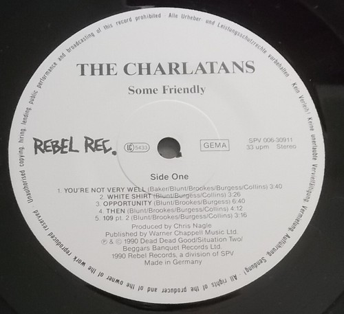 The Charlatans – Some Friendly - LP OIS - Picture 4 of 4